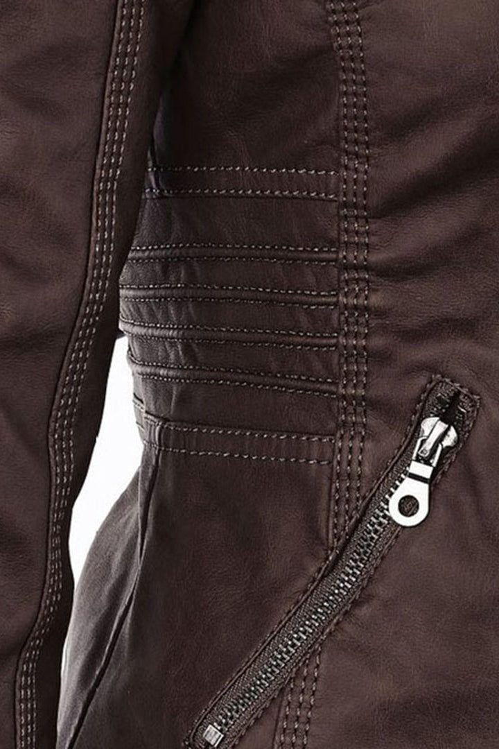 WOMEN’S COAT | SLEEK ZIP WINTER STYLE
