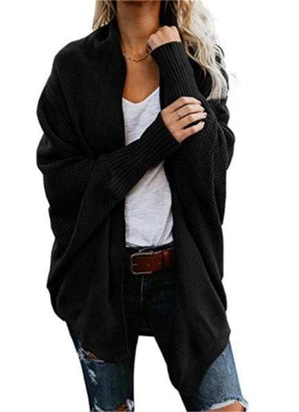 OVERSIZED KNITTED CARDIGAN