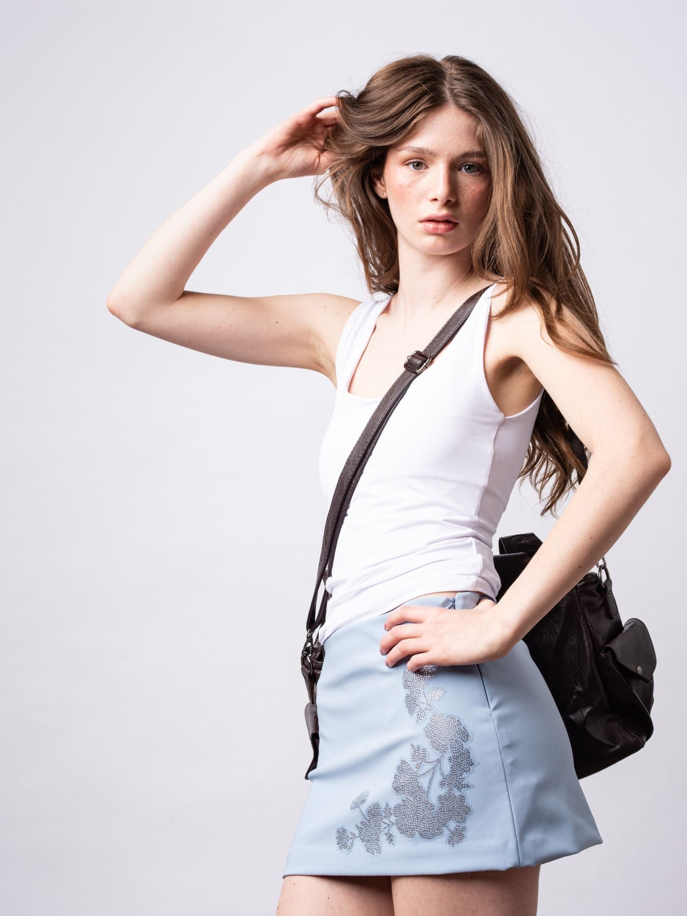 EVERYDAY ELEGANCE | BLACK LEATHER TOTE BAG