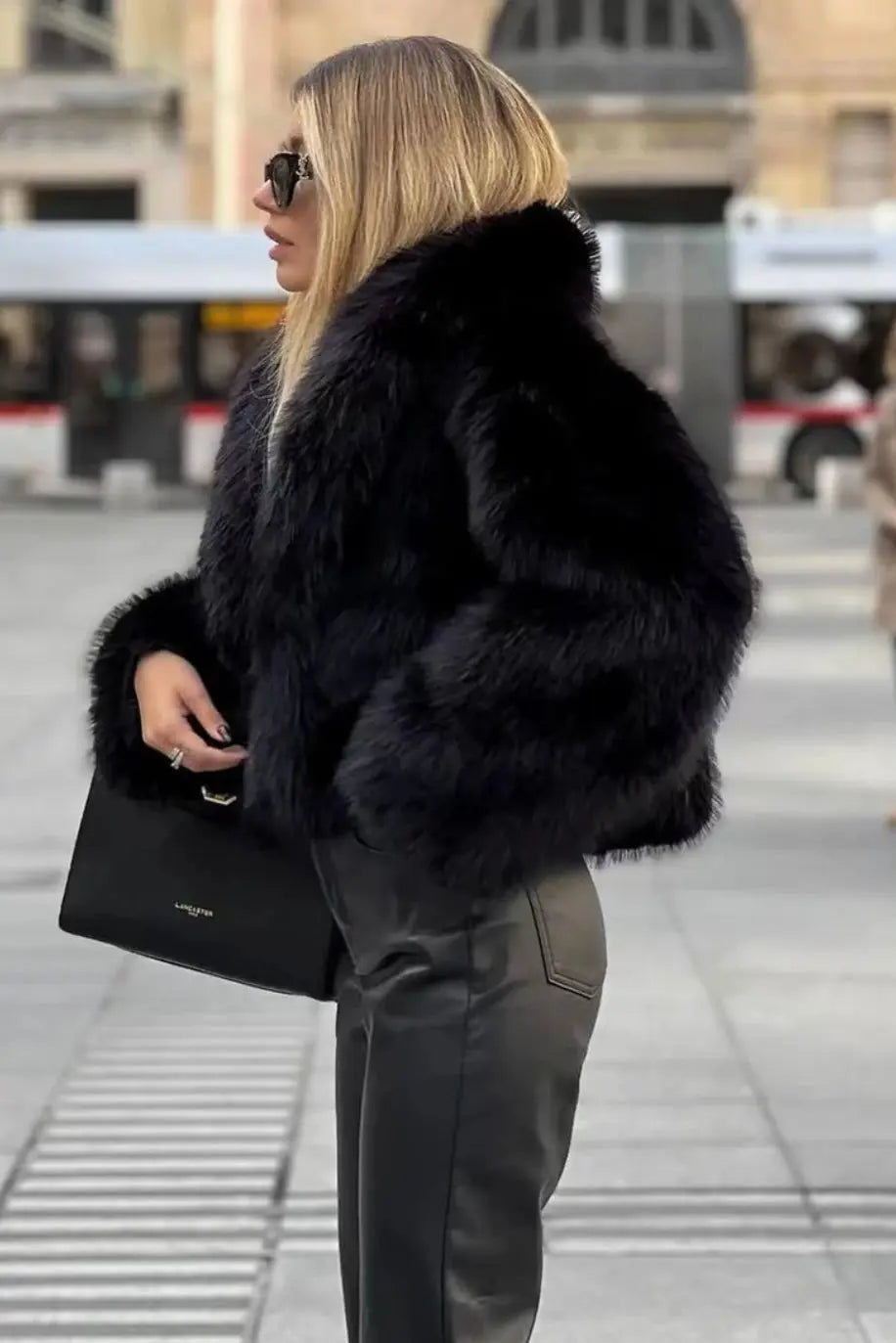 FUR COAT | OVERSIZED WINTER OUTERWEAR