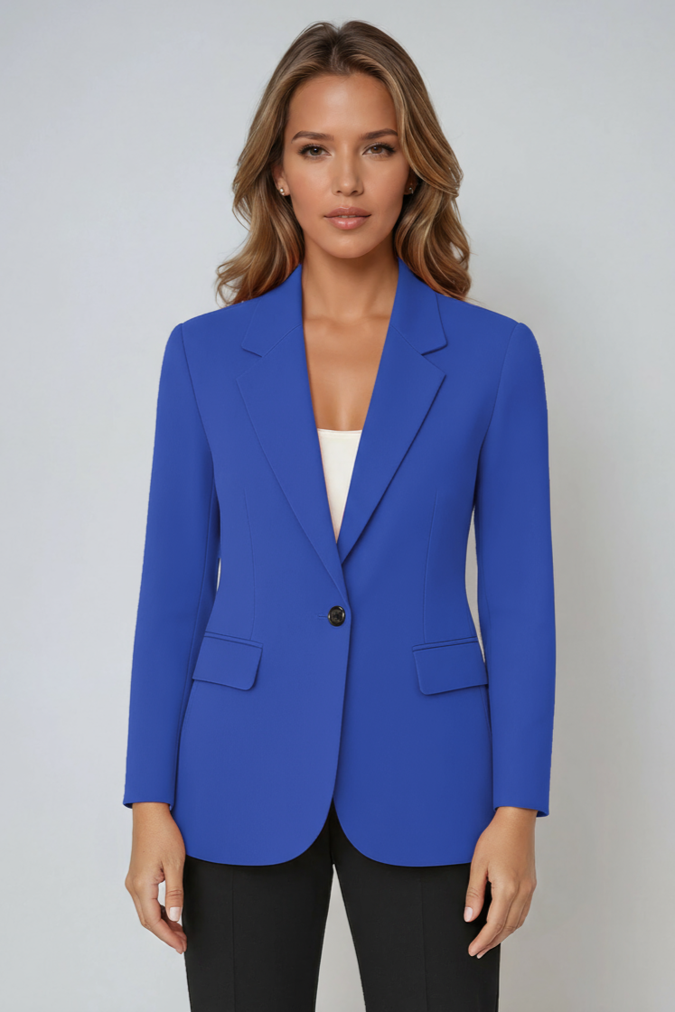 ELEGANT TAILORED BLAZER WITH LAPEL