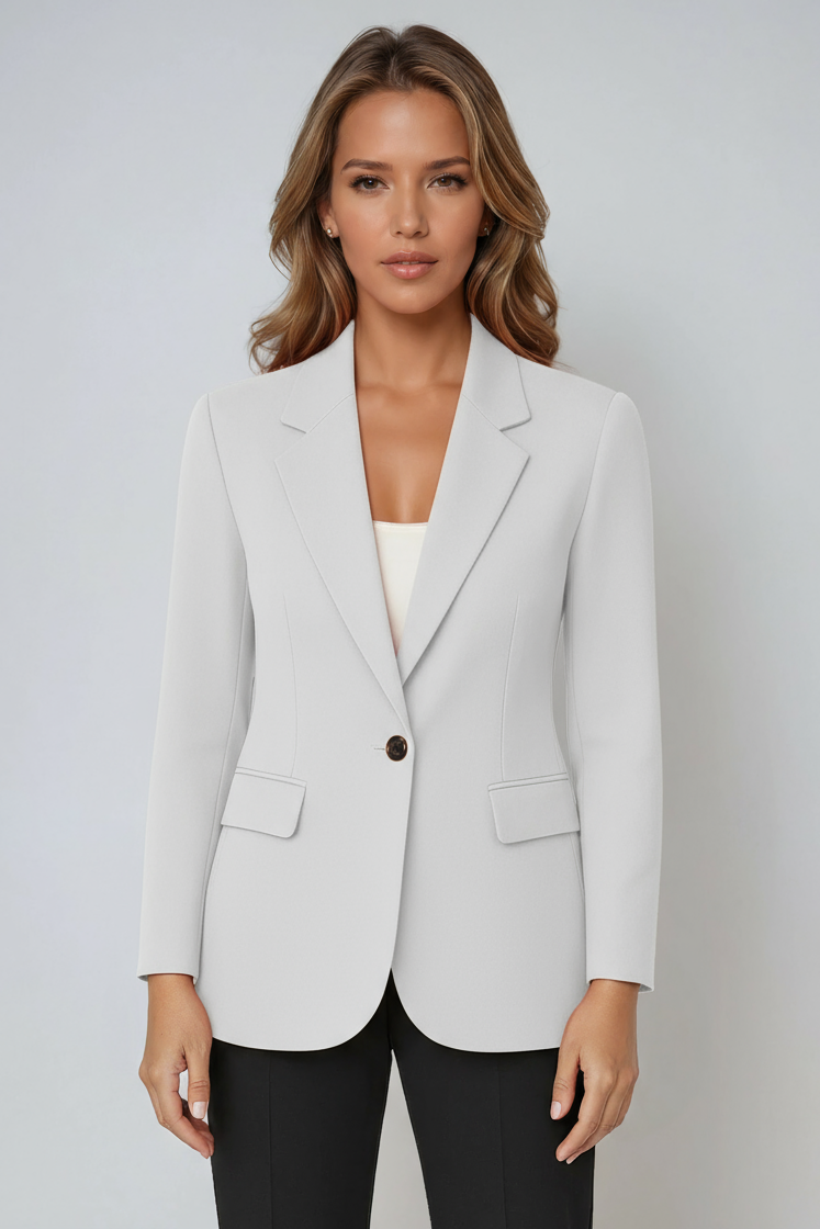 ELEGANT TAILORED BLAZER WITH LAPEL