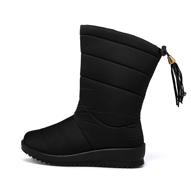 WOMEN’S MID-CALF BOOTS | WATER-RESISTANT WINTER STYLE