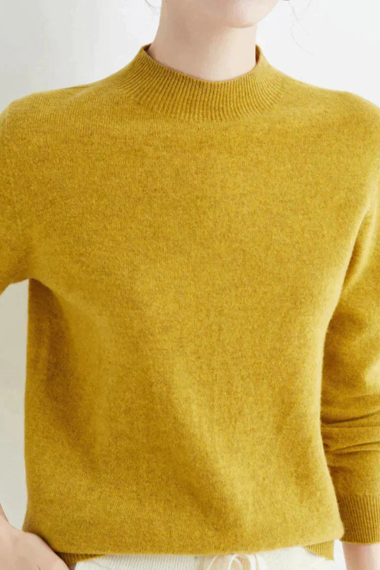 WOMEN’S KNIT SWEATER | CLASSIC CREW NECK
