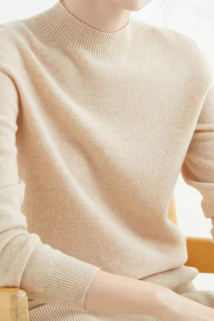 WOMEN’S KNIT SWEATER | CLASSIC CREW NECK