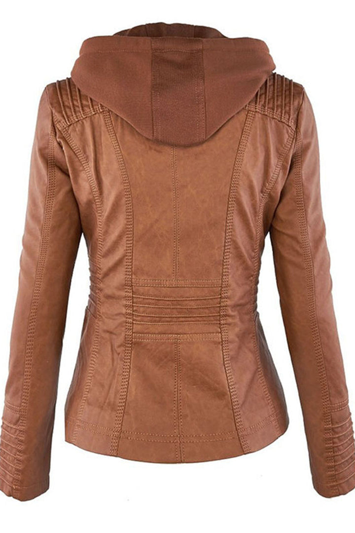 WOMEN’S COAT | SLEEK ZIP WINTER STYLE