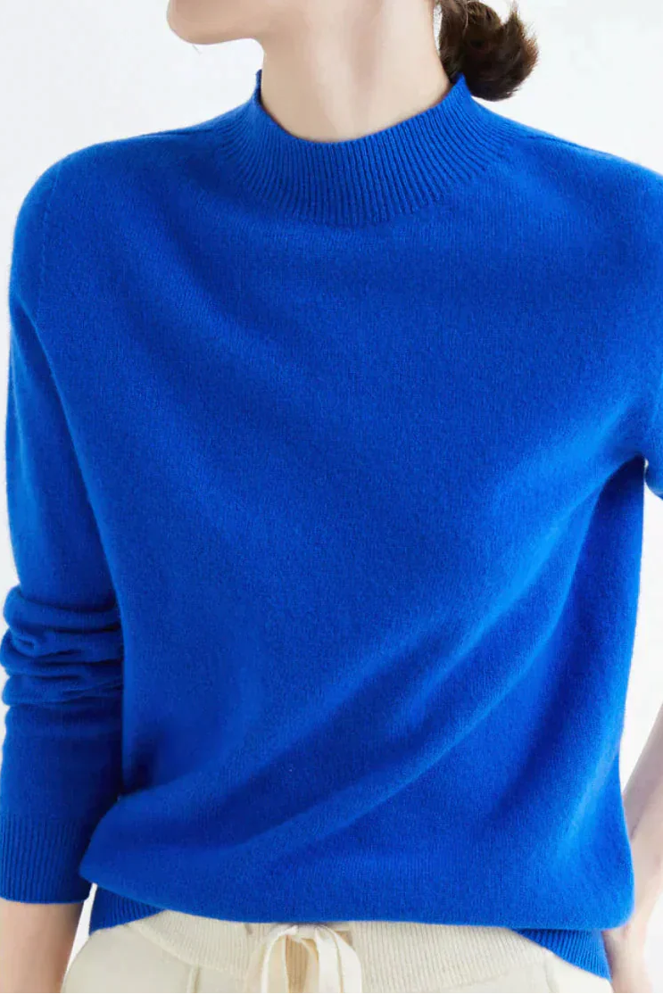 WOMEN’S KNIT SWEATER | CLASSIC CREW NECK