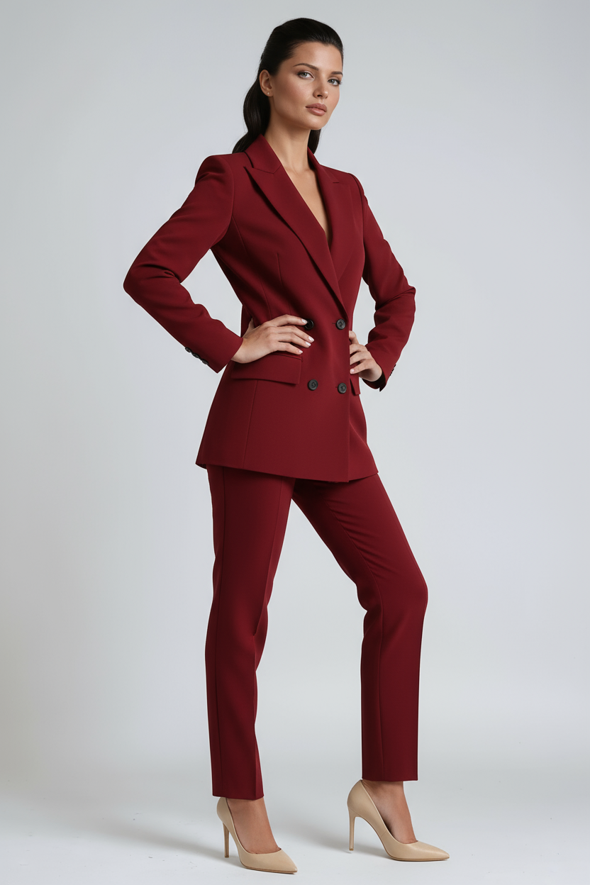 ELEGANT BLAZER SUIT TWO-PIECE