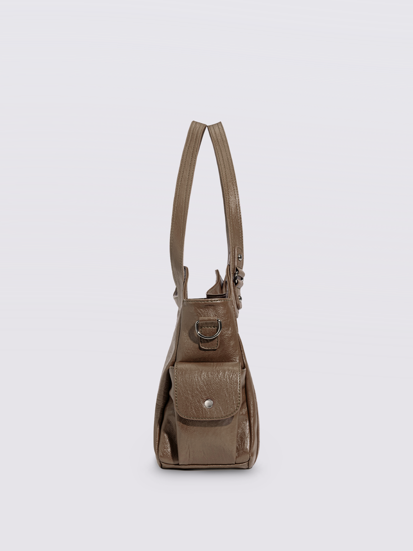 EVERYDAY ELEGANCE | BLACK LEATHER TOTE BAG