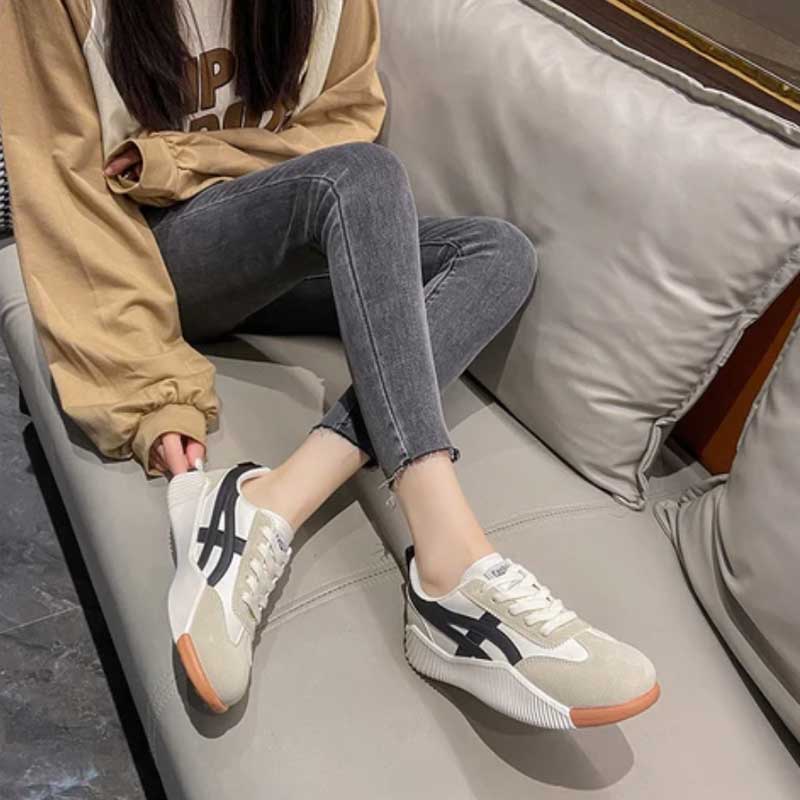 CHUNKY SNEAKERS | RETRO LACE UP CASUAL TRAINERS
