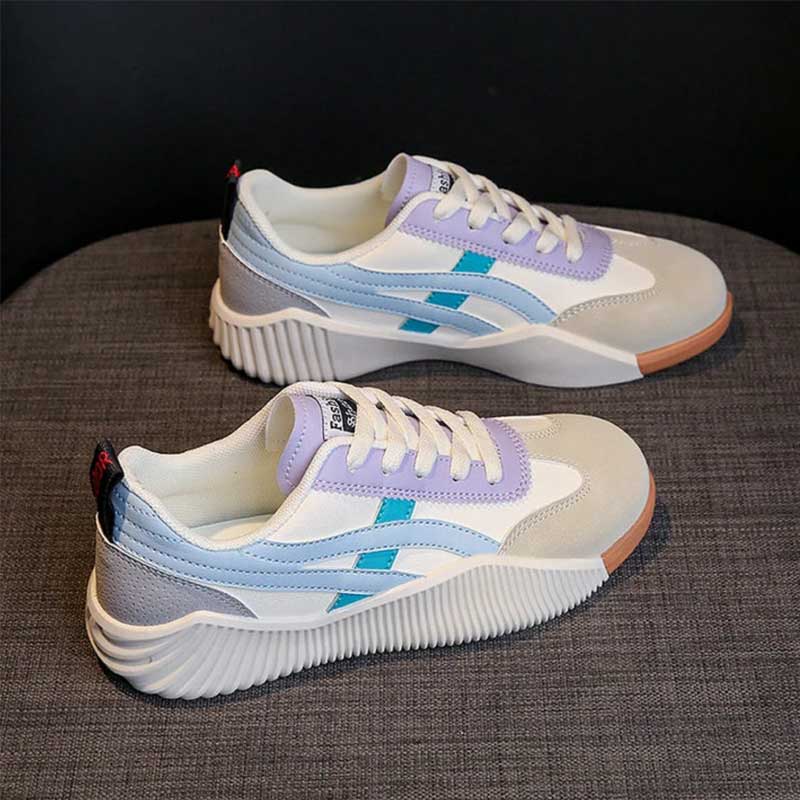 CHUNKY SNEAKERS | RETRO LACE UP CASUAL TRAINERS
