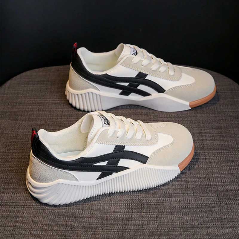 CHUNKY SNEAKERS | RETRO LACE UP CASUAL TRAINERS