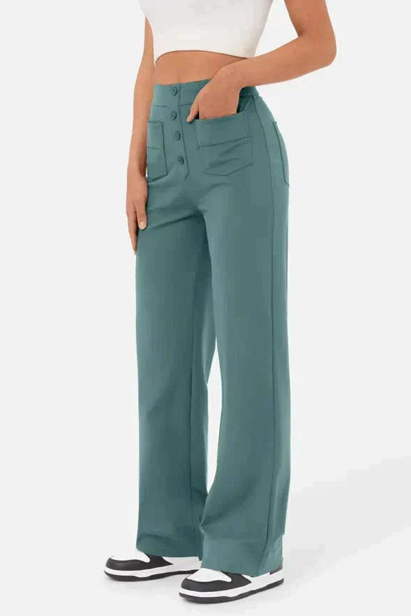WIDE-LEG PANTS | HIGH-WAIST STREET STYLE