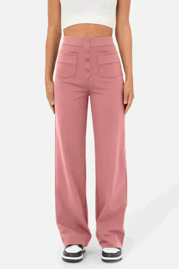WIDE-LEG PANTS | HIGH-WAIST STREET STYLE