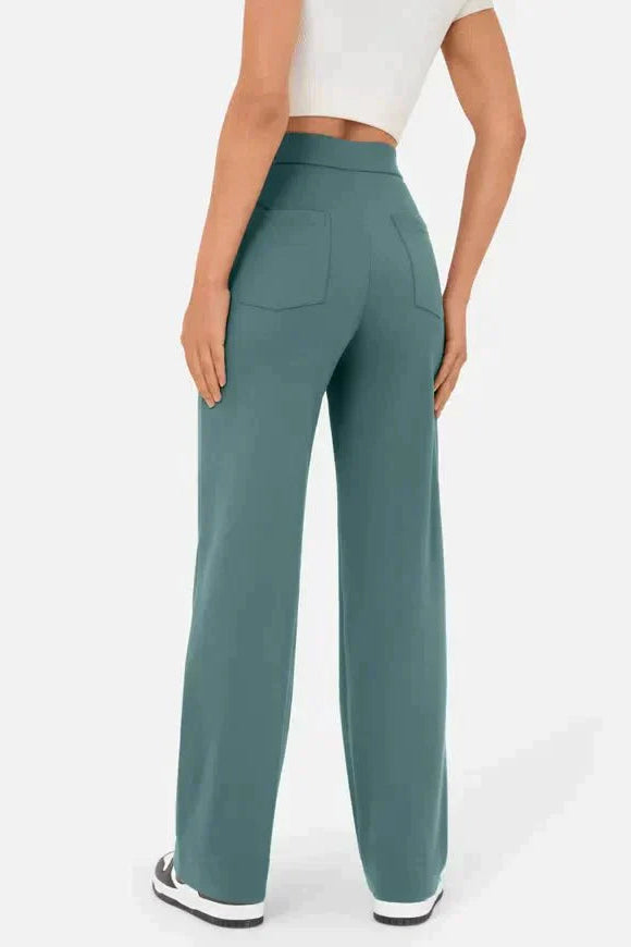 WIDE-LEG PANTS | HIGH-WAIST STREET STYLE