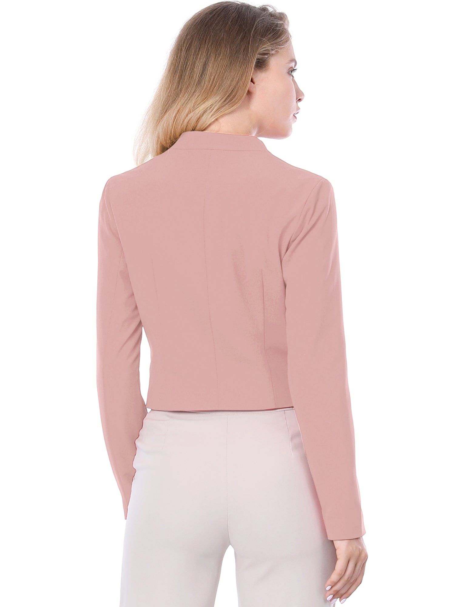 CROPPED OFFICE BLAZER JACKET