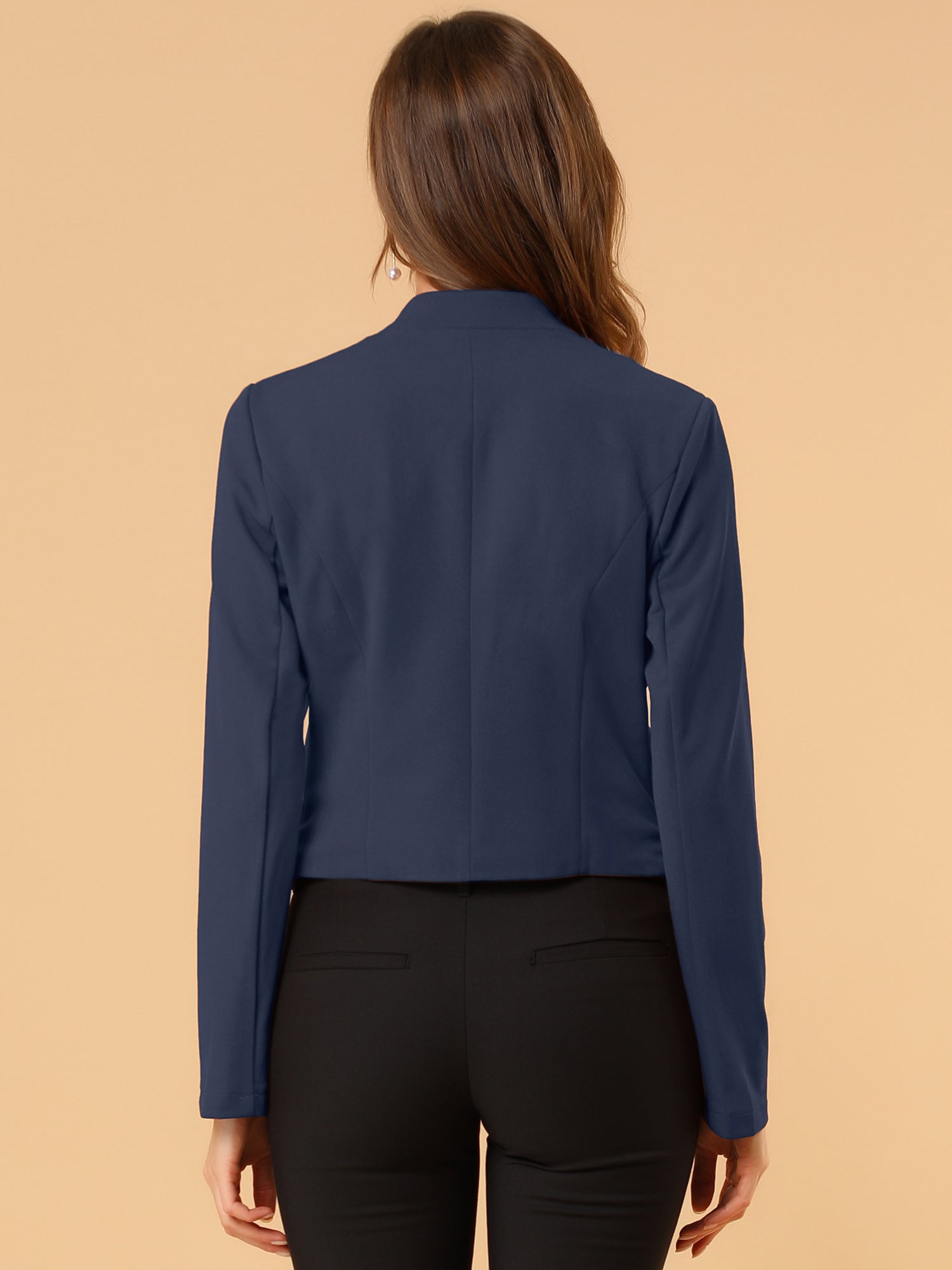 CROPPED OFFICE BLAZER JACKET