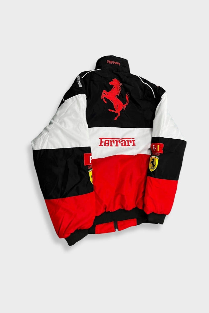 FERRARI RACING OVERSIZED BOMBER JACKET