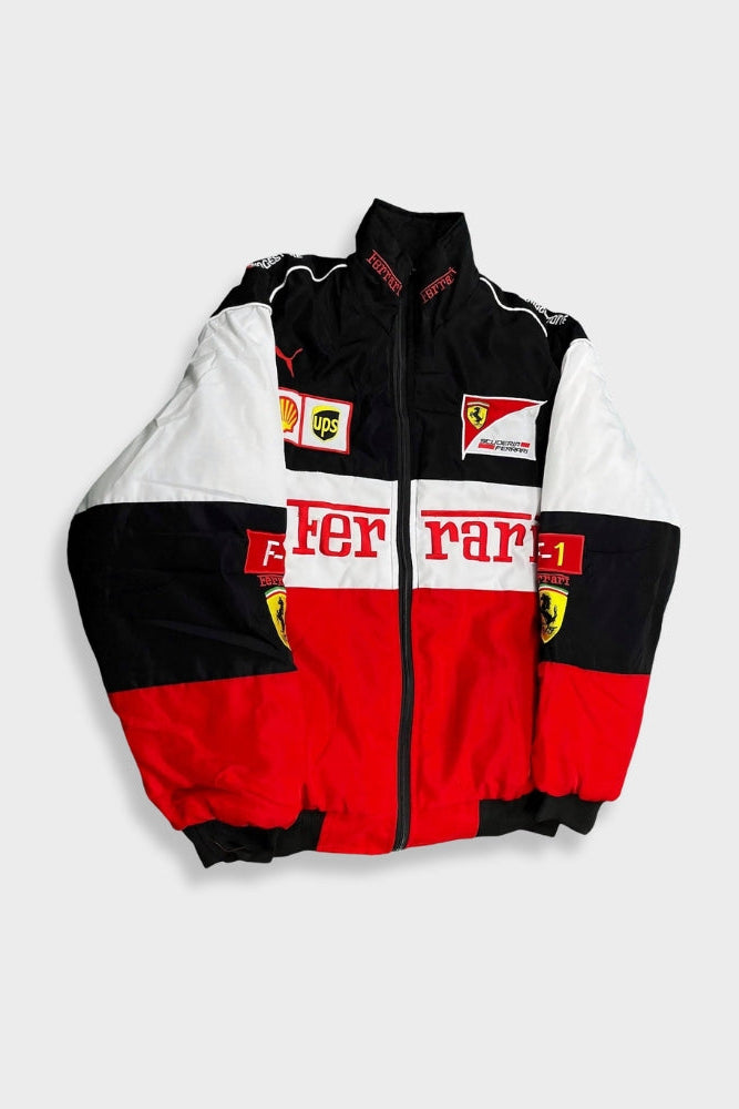 FERRARI RACING OVERSIZED BOMBER JACKET
