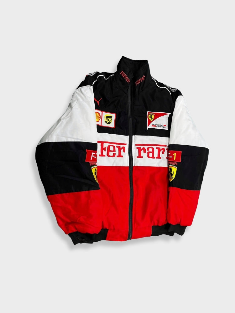 FERRARI RACING OVERSIZED BOMBER JACKET